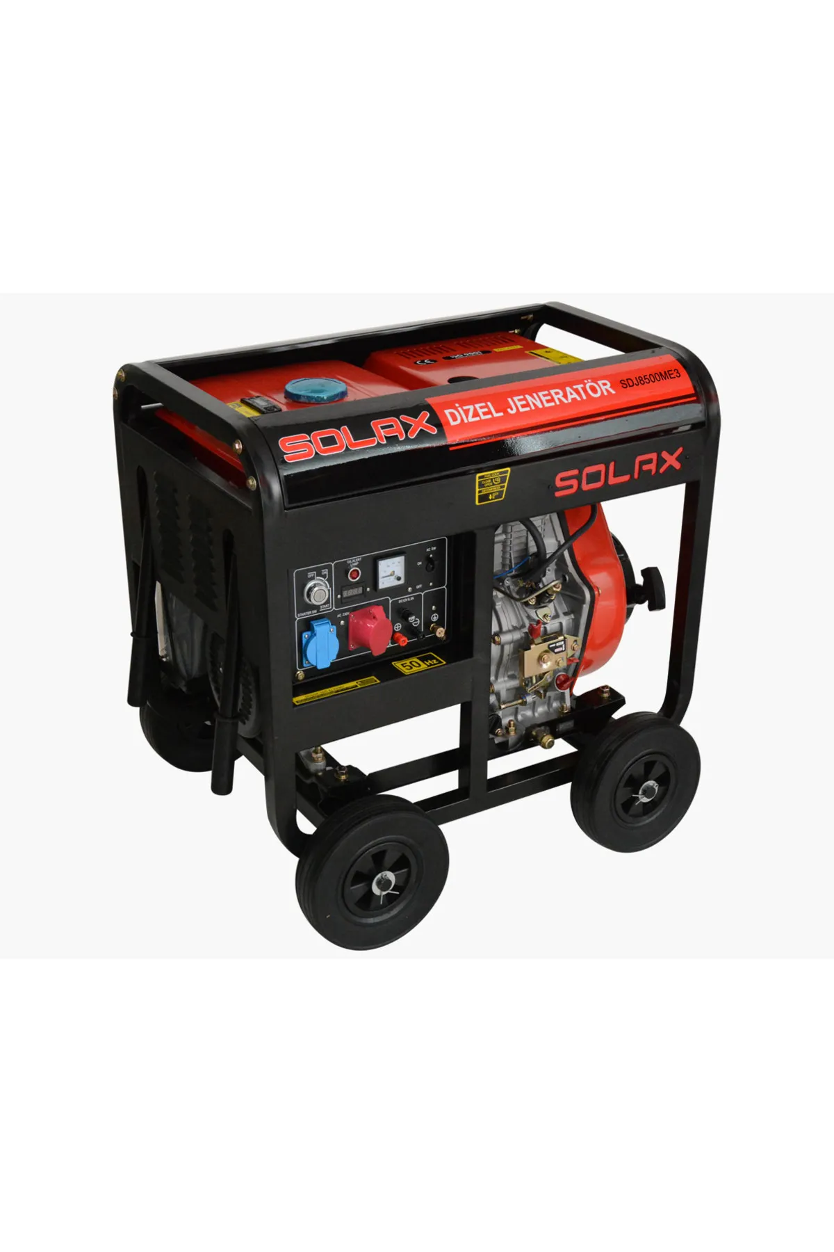 Solax Marşlı Dizel Yüksek Basınçlı Su Motoru Sdp-3hb Aküsüz